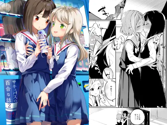ハウス栽培もち　サキュバスの百合な話 2　タイトル画像